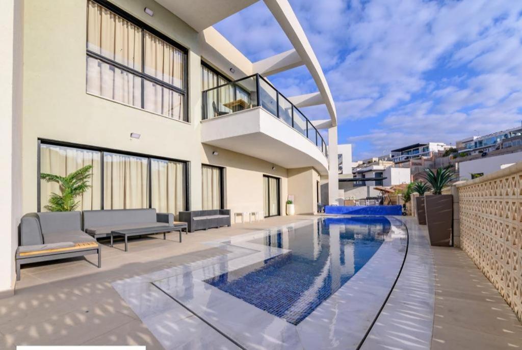 Top-Class Luxury Villa Bsamim With Full Sea View Heated Pool !!!! เอลัต ภายนอก รูปภาพ