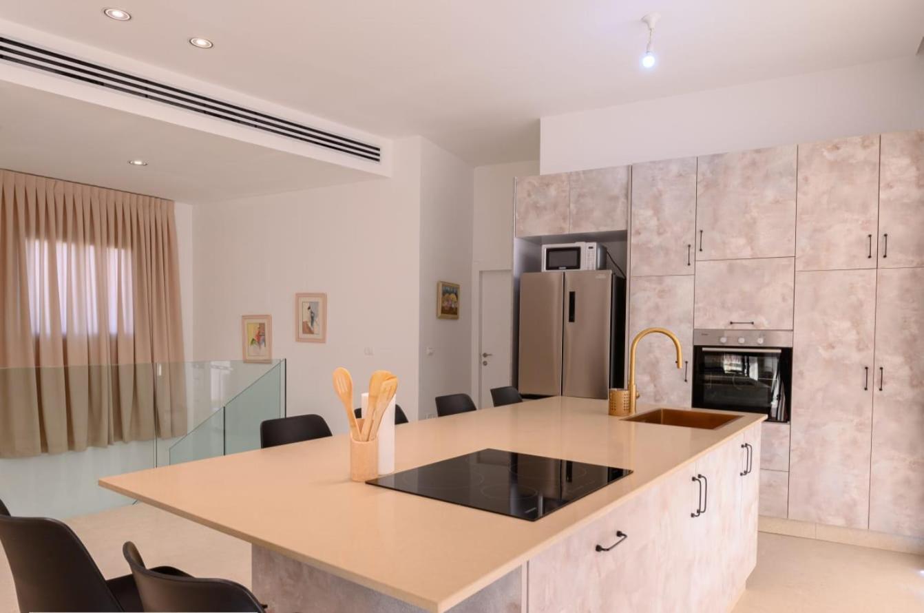 Top-Class Luxury Villa Bsamim With Full Sea View Heated Pool !!!! เอลัต ภายนอก รูปภาพ