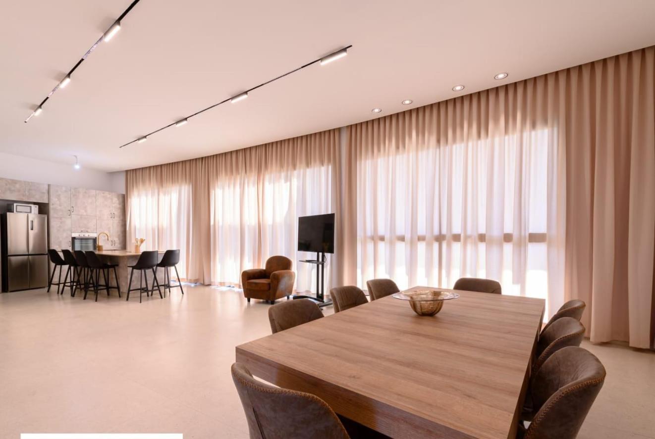 Top-Class Luxury Villa Bsamim With Full Sea View Heated Pool !!!! เอลัต ภายนอก รูปภาพ