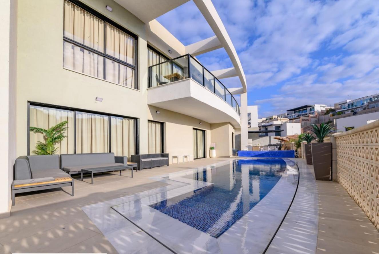 Top-Class Luxury Villa Bsamim With Full Sea View Heated Pool !!!! เอลัต ภายนอก รูปภาพ